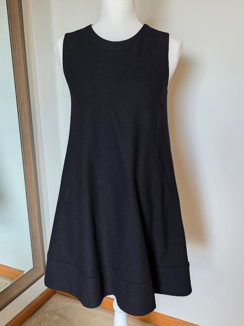 Theory Wool Mini Dress